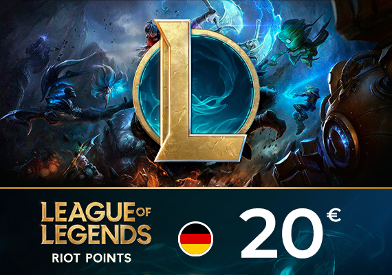 League of Legends Riot Points 20 EUR Key - GERMANY